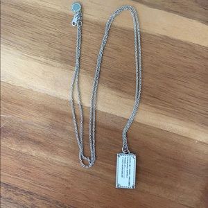 Marc by Marc Jacobs Dog Tag Necklace